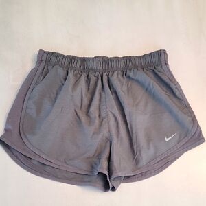 Nike Gray Athletic Shorts Lightweight Dri-FIT